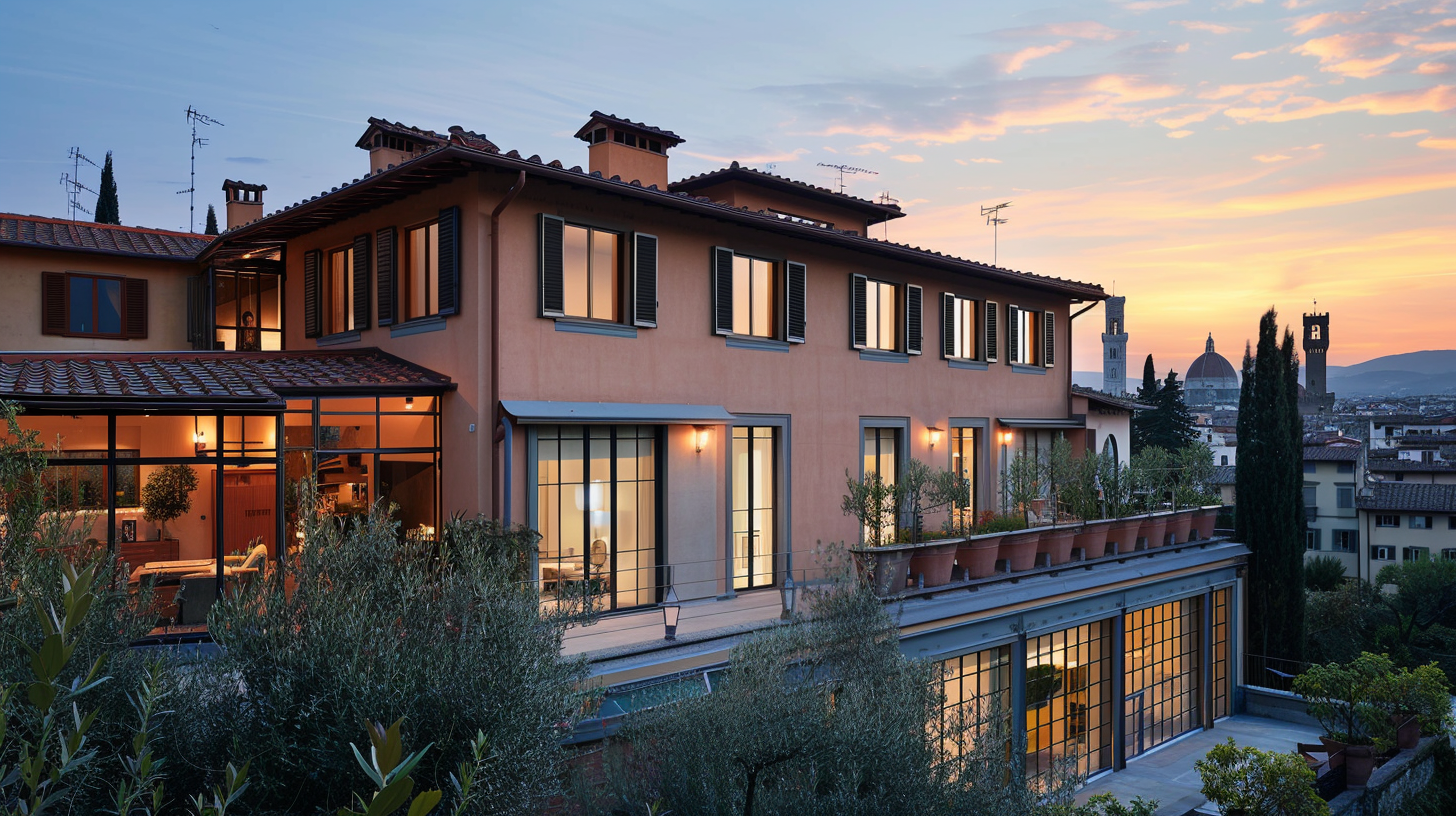 Architetto a Firenze - Edificio residenziale ristrutturato con approccio contemporaneo e rispetto dell'identità storica